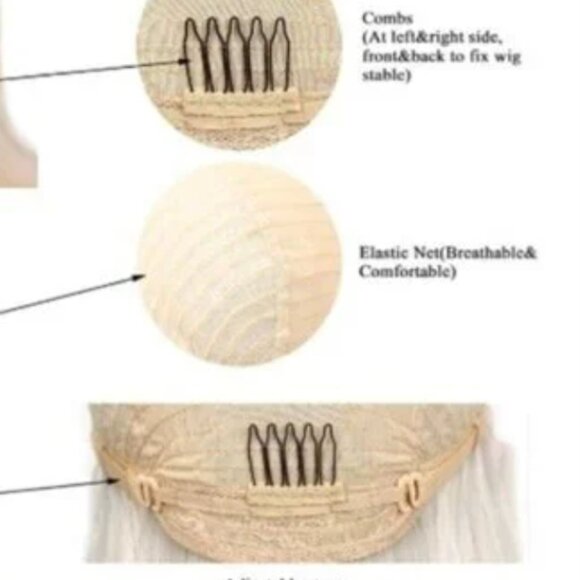 NWT Gorgeous 28" Highlight Blonde Long Wave Synthetic Wig - Picture 11 of 17